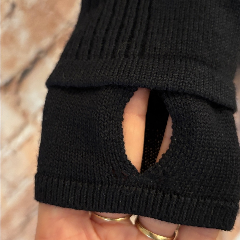 Athleta “Olympia” sweater dress in black - Picture 7 of 15